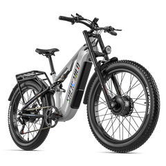 shengmilo S600pro Dual Motor 2000W 48V25AH Electric Mountain Bike ,70 km range