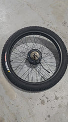 Rear wheel of electric bicycle