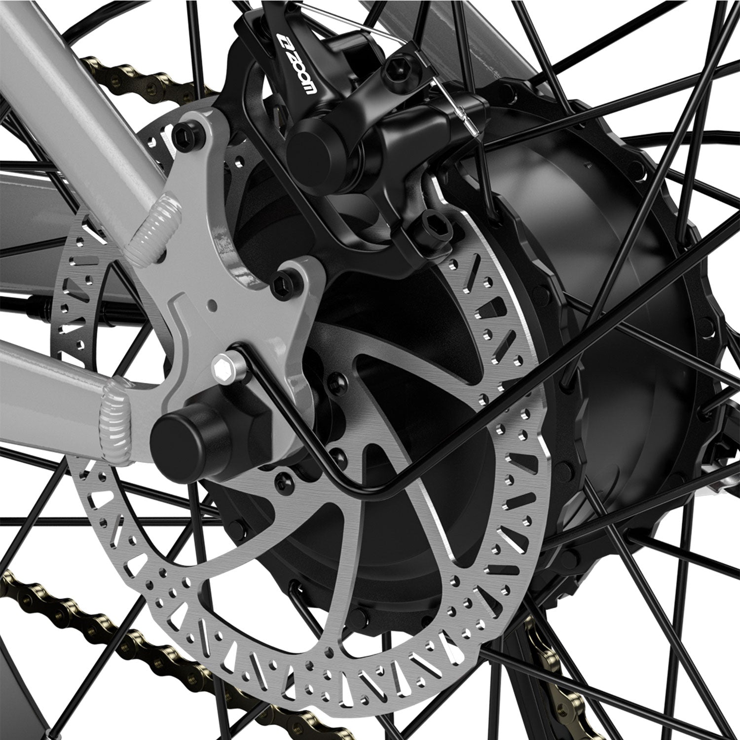 shengmilo Electric Mountain Bike MX06pro Dual Motor 2000W,Top Speed 15 mph, 60 km range, 840 watt-hours, 26’ - grey