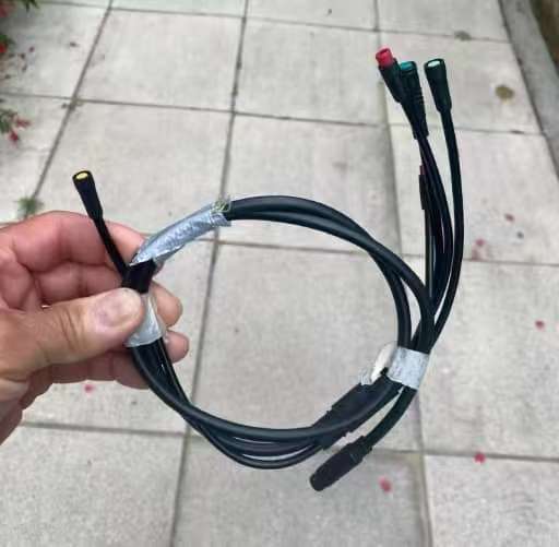 Four power cables
