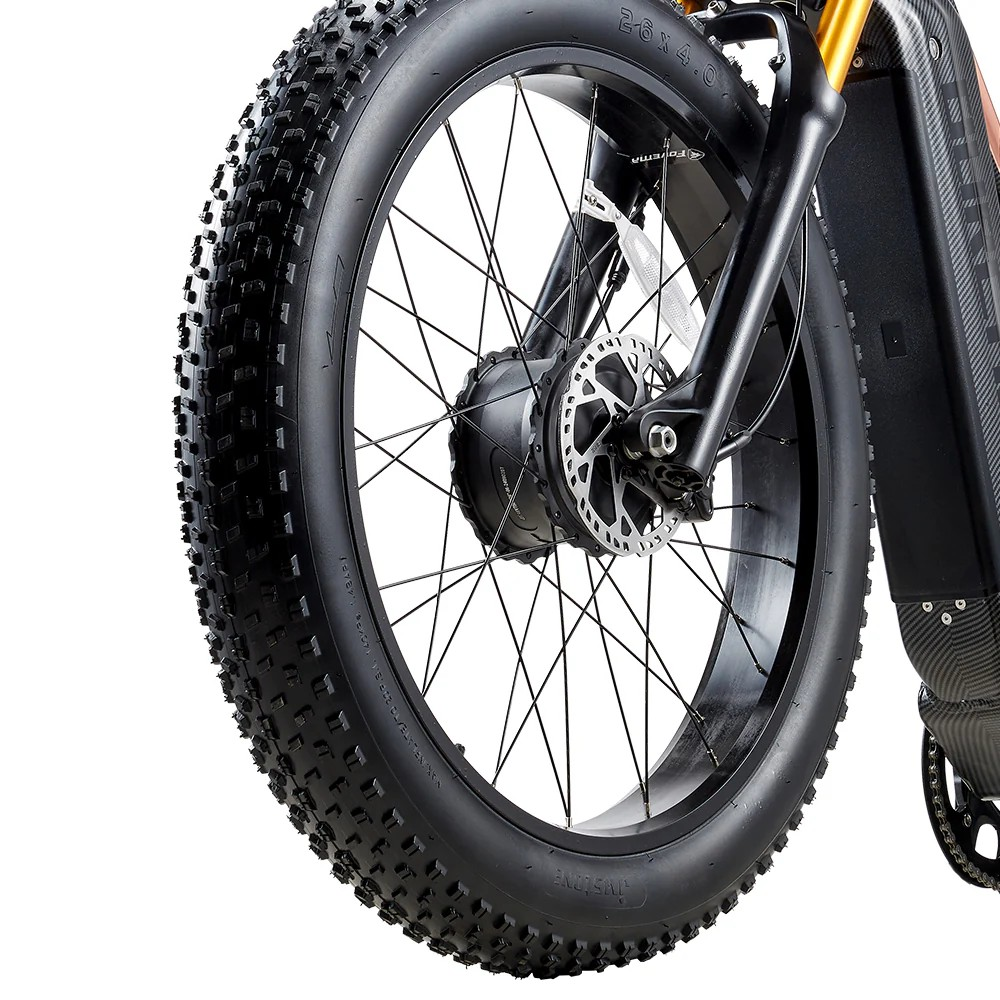 BURCHDA HC26 2500W Dual Motor Fat Tire EBike, 48V30AH Long Range,26Inch MTB Electric Bicycle for Adults,Off-Road,City Commuting