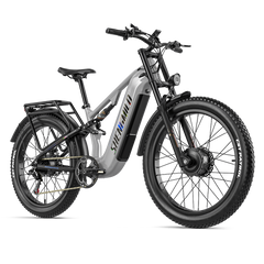 shengmilo S600pro  Dual Motor 2000W 48V25AH Electric Mountain Bike ,70 km range