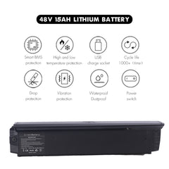 Shengmilo MX03/MX05/MX06/S600/S700 48V 17.5AH battery