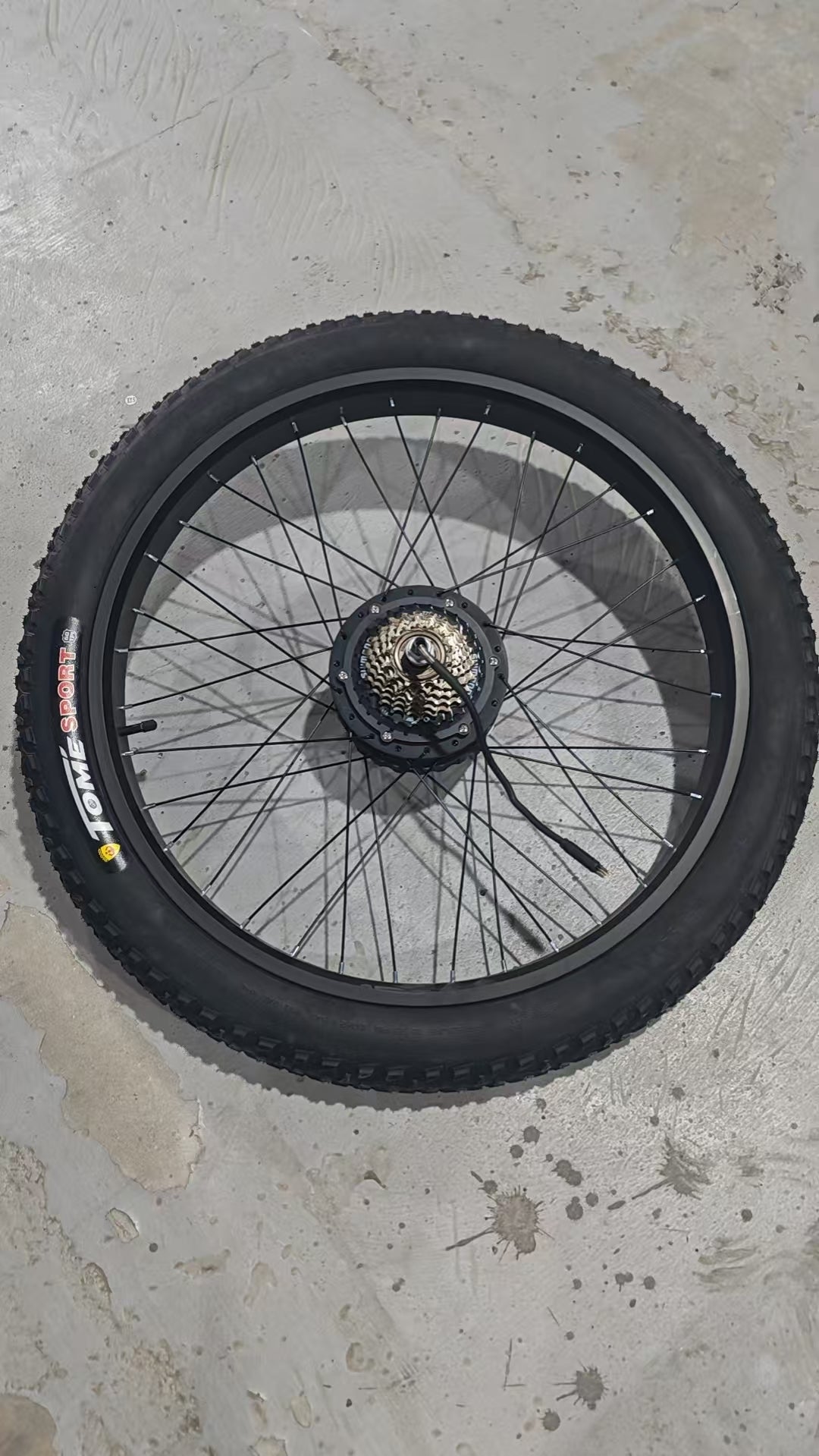 Rear wheel of electric bicycle